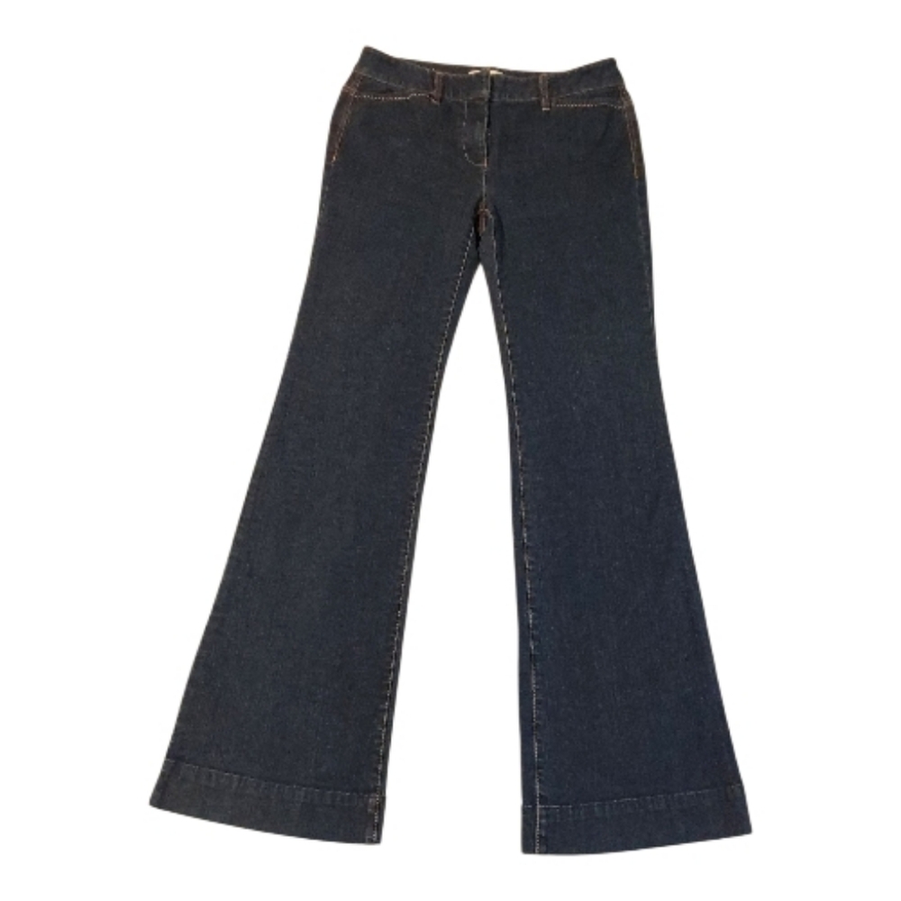 Ann Taylor LOFT Womens Denim Bootcut Jeans Size 4